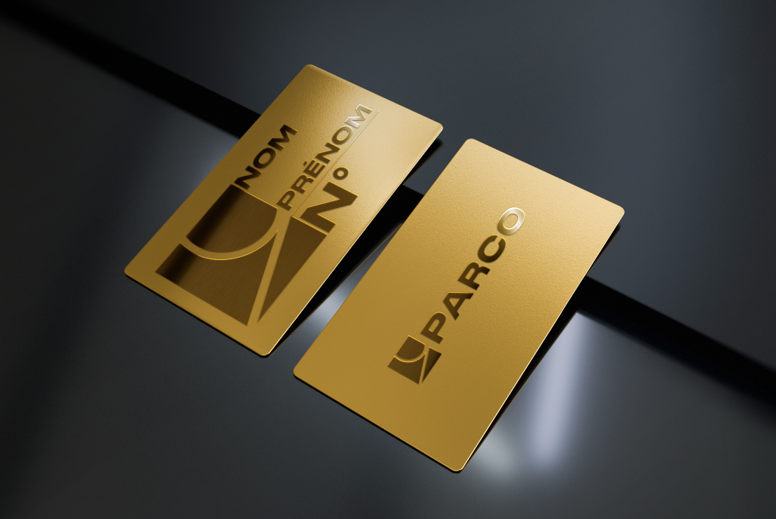 Gold plate parco